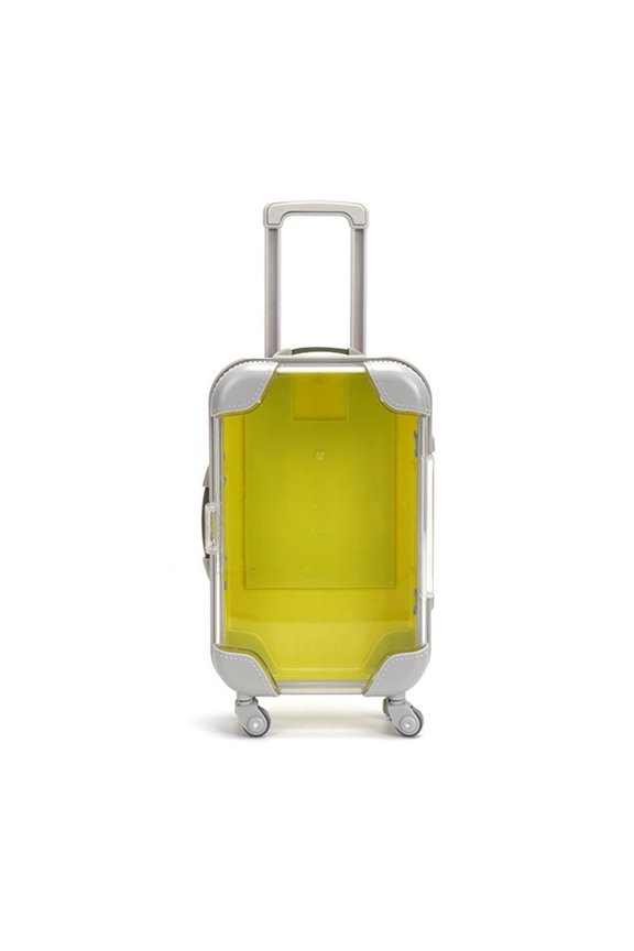 Mini Suitcase Party Favor Gift Box, 3.74 1.97 6.69 in Mini Suitcase Organizer, Plastic Tiny Travel Luggage for Candy Makeup Jewelry Girl Birthday Cruise Trip Wedding