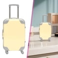 thumbnail image 1 of Mini Suitcase Shaped Storage Box,2.95X1.37X4.92" Imitation Travel Luggage Organizer, Square Decorative Container, Plastic Doll Suitcases, Portable Small Trinket Holder for Accessories Storage, 1 of 7