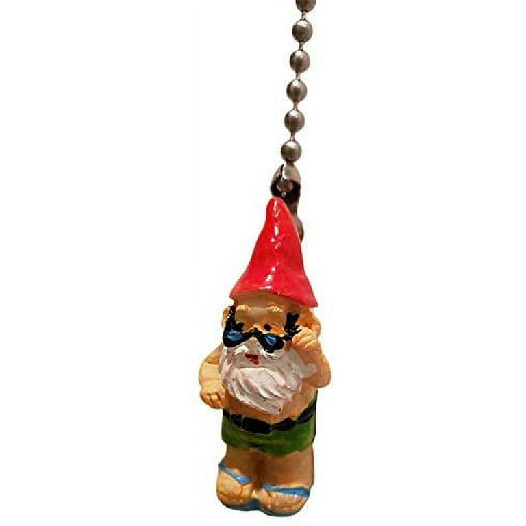 Mini Summer Beach Theme Garden Gnome elf troll with sunglasses in