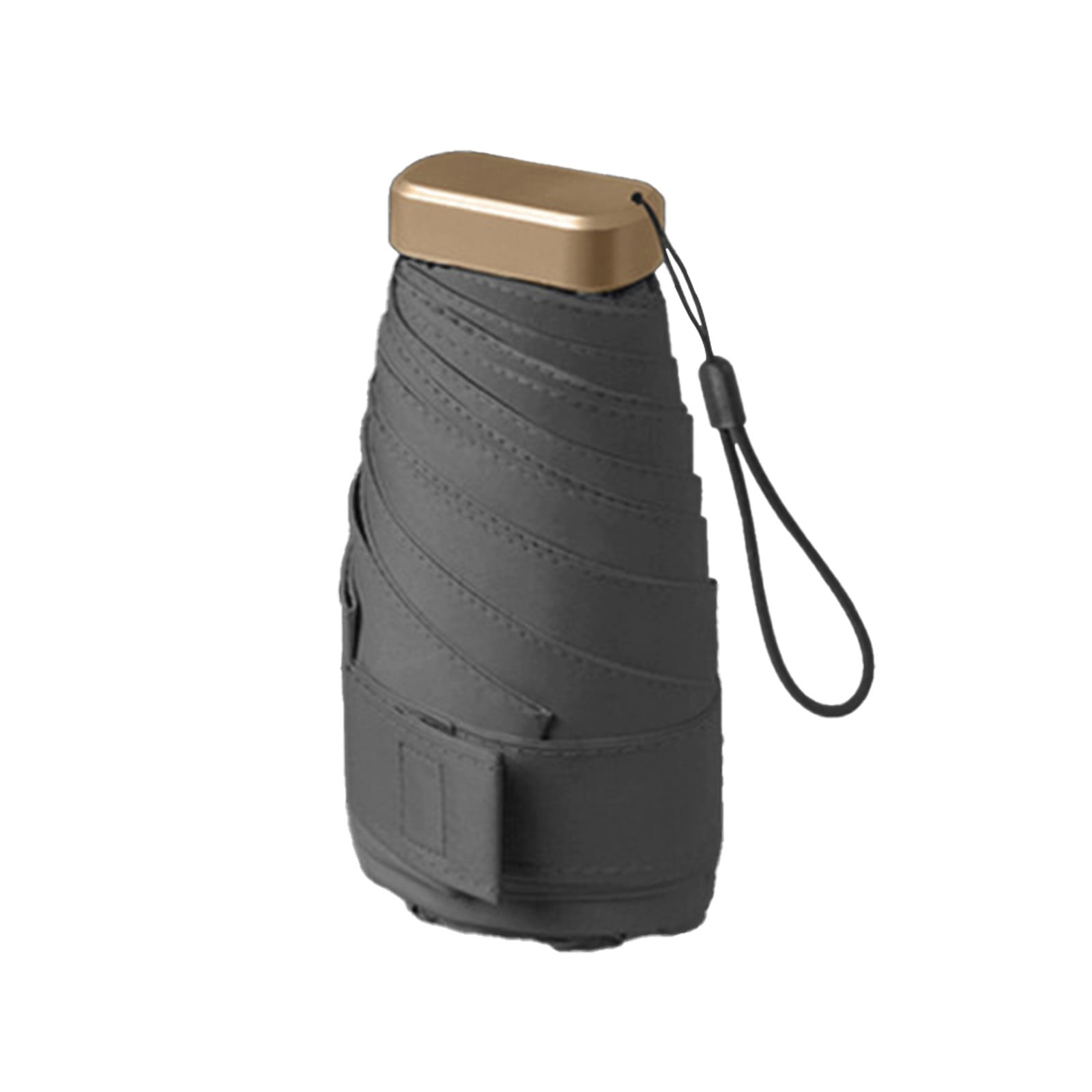Fresh Look at Mini Sun Travel Umbrella Coating Layer Fabric Compact Folding Purse