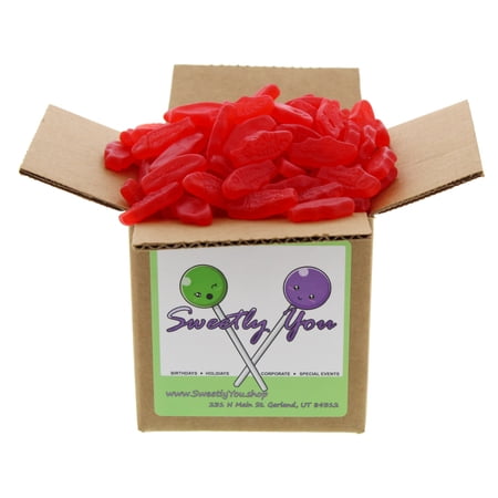 Mini Swedish Fish 1.5LB - Soft Red Fish Shape Candy in 4x4x4 in. Cardboard Box