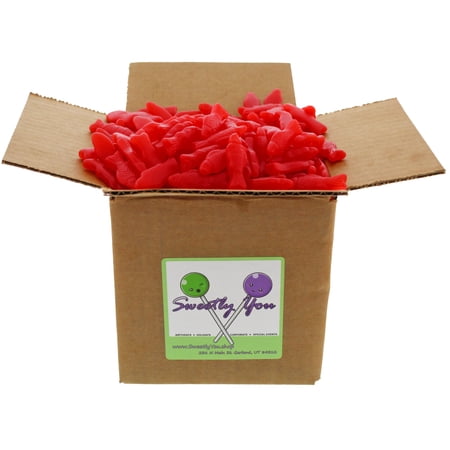 Mini Swedish Fish 6.5LB - Soft Red Fish Shape Candy in 6x6x6 in. Cardboard Box