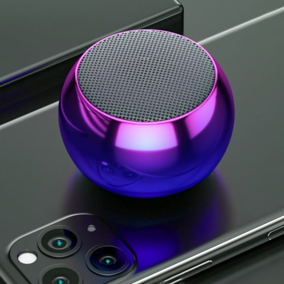 Mini TWS Portable Wireless Bluetooth Metallic Loudspeaker with Power Bass