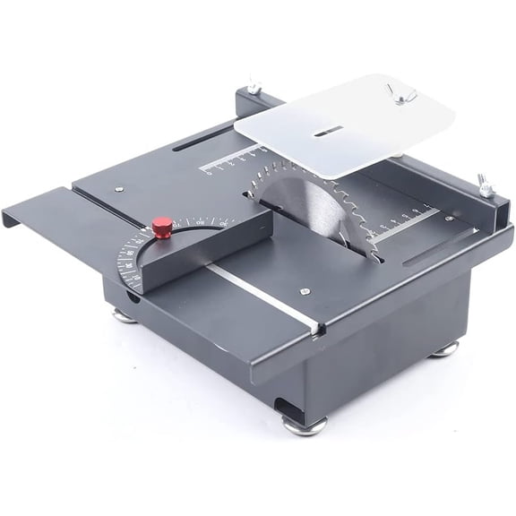 Mini Table , 24V Mini Multi-functional Table , 3400RPM 100W Seven Speed Adjustable Power Table Sawelectrical for Hobby DIY Model