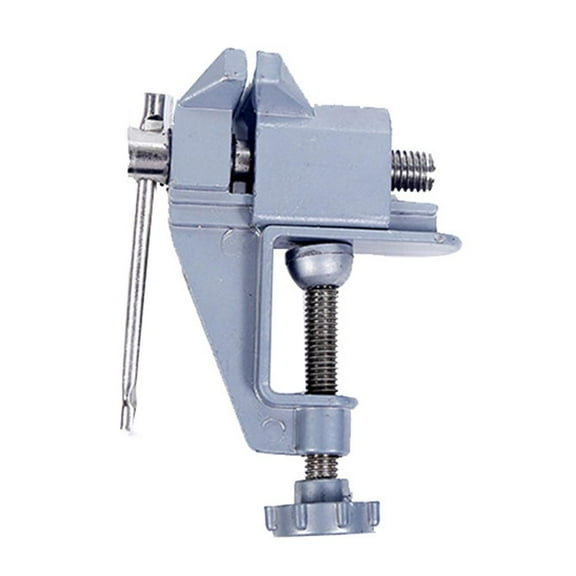 Mini Table Bench Vise Home Aluminum Work Clamp Craft Repair Tool Q3K3 L4C9