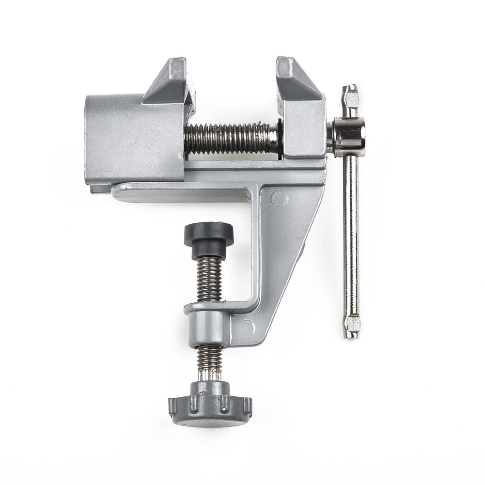 Mini Table Bench Vise Work Clamp Swivel Hobby Craft Repair Tool Jewelers DIY