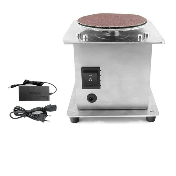 Mini Table Disc Sander Electric Rotary Polisher Adjustable 7 Variable Speed 20PCS Sanding Discs For Polishing Grinding ,Easy Operation