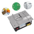 thumbnail image 1 of Mini Table Saw,110-220V 96W 5000RPM S3 Precise Bench Saw,0.1-15mm/0.04-0.59in Liftable Saw Blade,7-speed Multifunction Dust-free Cutter for Hobby Woodworking DIY Handmade,18*14*8cm/7.1*5.5*3.2in, 1 of 6