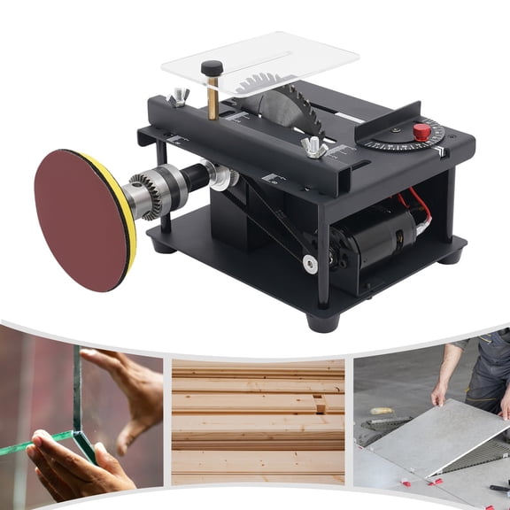 Mini Table Saw Small Woodworking Electric Bench Saw Precision DIY Cutting Tool For Model Making, Handicraft Studios, Interest And Hobby Development