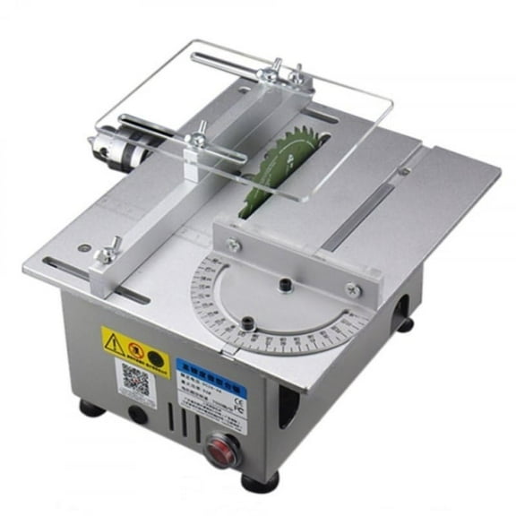 Mini Table Saw Woodworking Lathe Electric Polisher Grinder DIY Circular Cutting Saw Blade