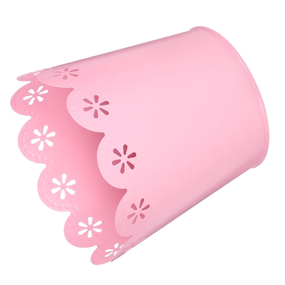 Mini Table Trash Can Desktop Garbage Trash Can Decorative Garbage Waste Basket Iron Rubbish Bin Office Countertop Trash Can