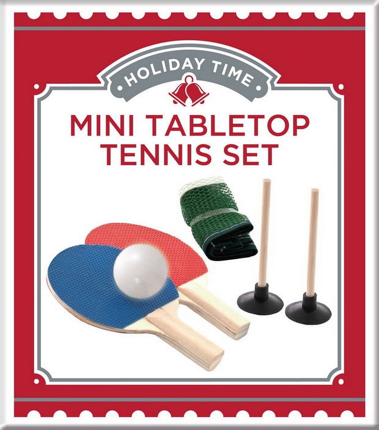 Mini Tabletop Tennis Set