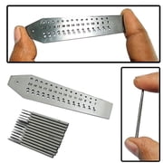 Mini Tap & Die Set 14 Taps Screwplate 0.7mm - 2mm Range Jewelry And Watch Repair