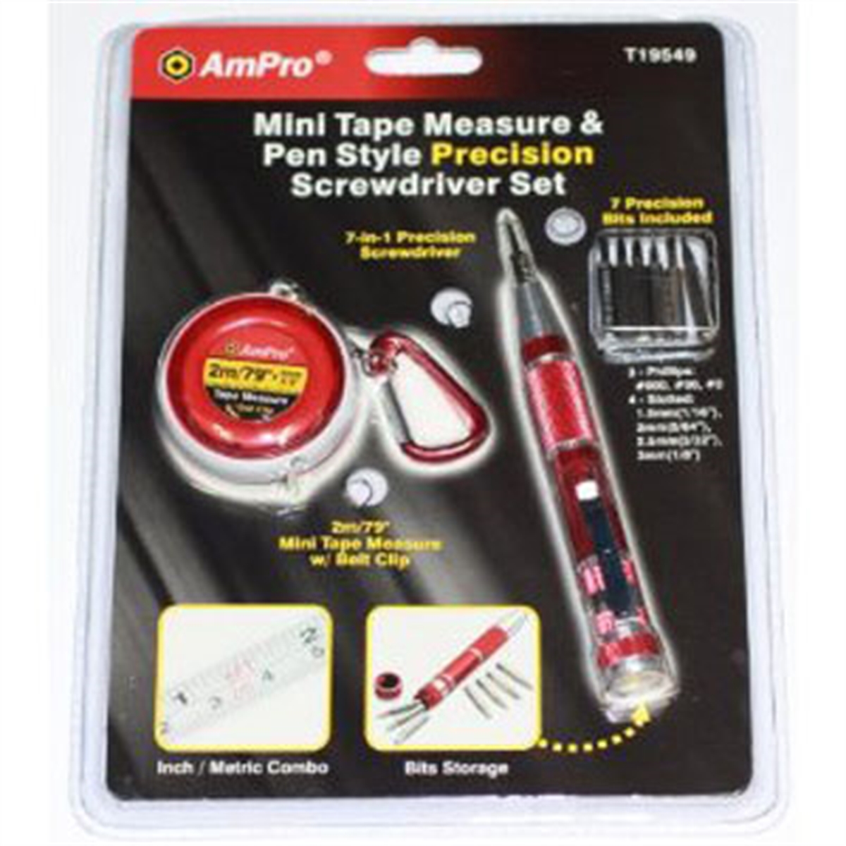 Mini Tape Measure-Screwdriver - Walmart.com