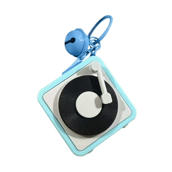 Mini Tape Recorder Keychain - Vintage Cassette Player with Voice Recording, Music Playback & Portable Keychain Pendant for Nostalgic Decorative Accessory