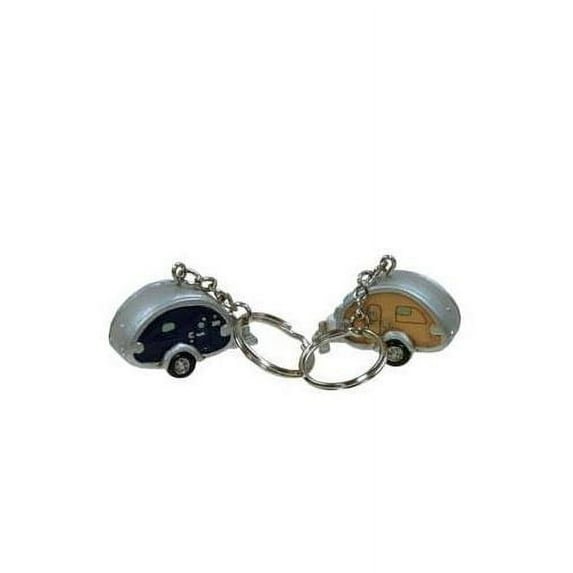 Mini Teardrop Trailer Keychain (Random Color)