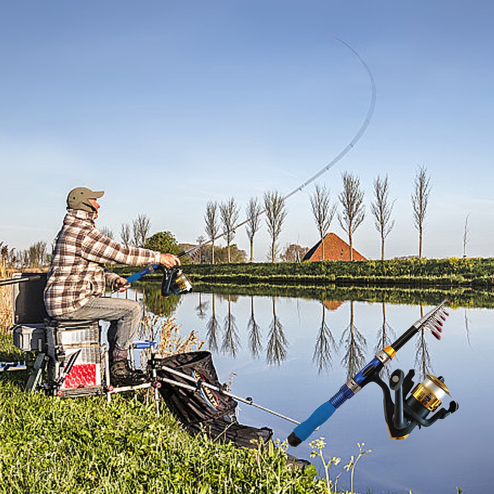 Mini Telescopic Fishing Rod Short Joint Sea Rod Lightweight mini-telescopic-fishing-rod-short-joint-sea-rod-lightweight