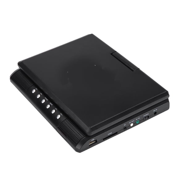 Mini Television TV 7.8"inch Portable DVD Player Swivel Screen Rechargeable TV Car Charger Gamepad ,Media Combo