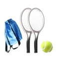 thumbnail image 1 of Mini Tennis Decor Miniature Tennis Playhouse Mini Dollhouse Accessory Mini Tennis Racket and Ball Set Boys Girls Ages 3-6, 1 of 8