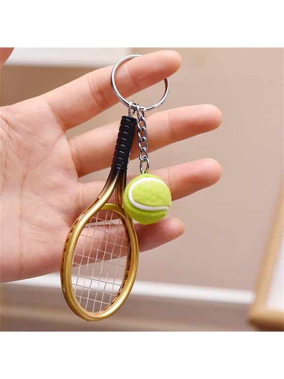 Tennis Rackdets Tennis Keychain