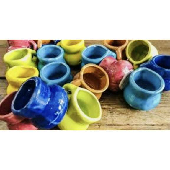 Mini Tequilla Shots Multicolored Shot Containers