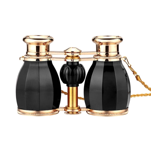 Mini Theater Binoculars with Chain Opera Glasses Binoculars for Adults, Kids, and Women in Musical Event Lightweight