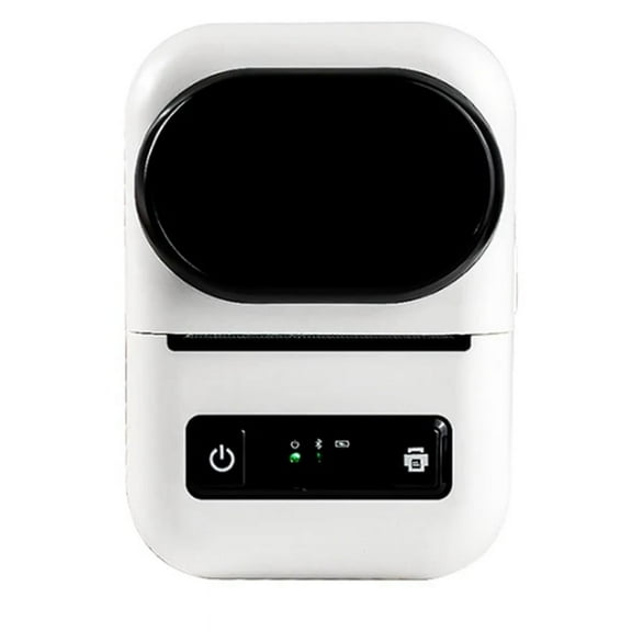 Mini Thermal Label Printer Barcode Printer Mobile Sticker Maker Wireless Bluetooth Label Price Bill Dual Printer US-Plug