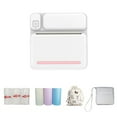 thumbnail image 1 of Mini Thermal Sticker Printer with 3 Rolls Paper, Bluetooth Inkless Portable Printer, Wireless Sticker Maker Machine for Home, Office, Study & DIY, Gift for Women, 1 of 3