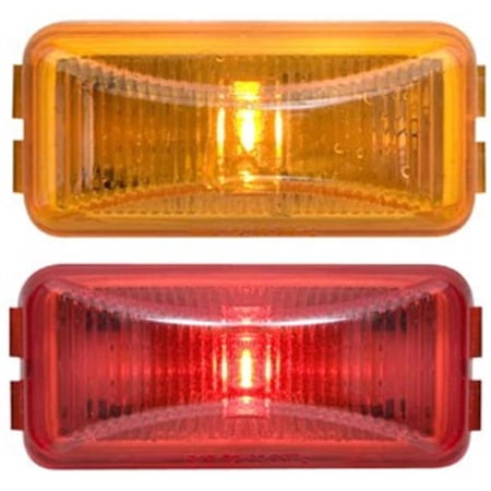 Mini Thinline Sealed LED Marker & Clearance Lights, Red