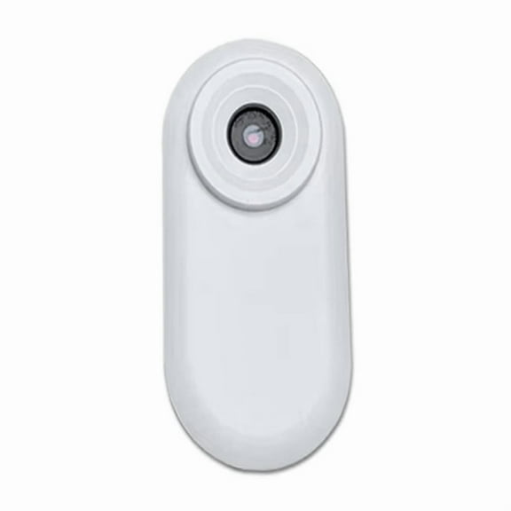 Mini Thumb Camera 1080P Pet Dash Body Cam with Battery Case, Loop Recording Motion Detector Vlog White
