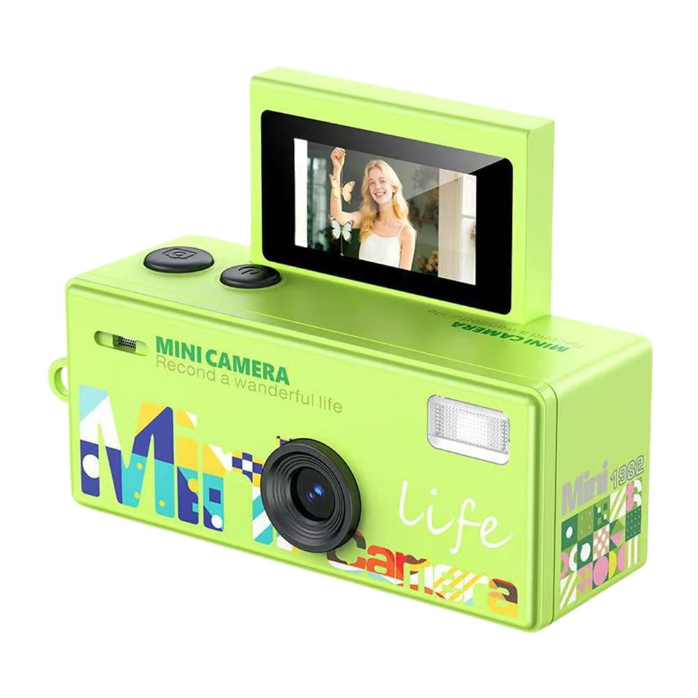 Mini Thumb Camera with Flip Screen, Pocket Photo & Video Camera with ...