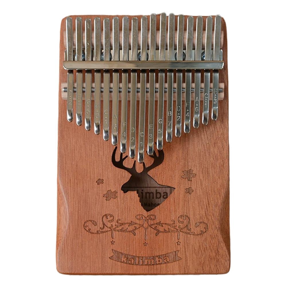 Mini Thumb Piano,17 Key Thumb Piano,Finger Thumb Piano Musical ...