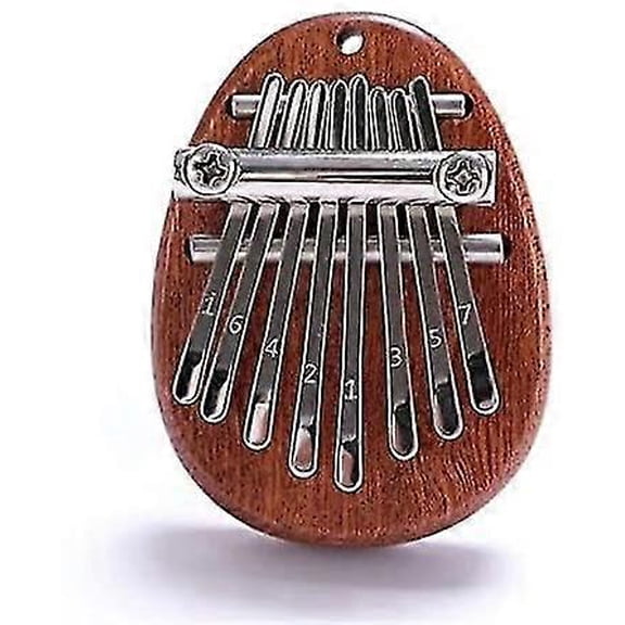 Mini Thumb Piano- 8 Keys Thumb Piano Marimbas. Musical Instrument For Kids