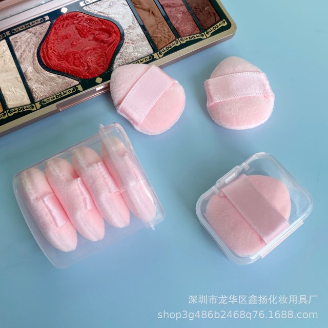 Mini Thumb Super Soft Love Powder Puff Powder Puff Pink Sample