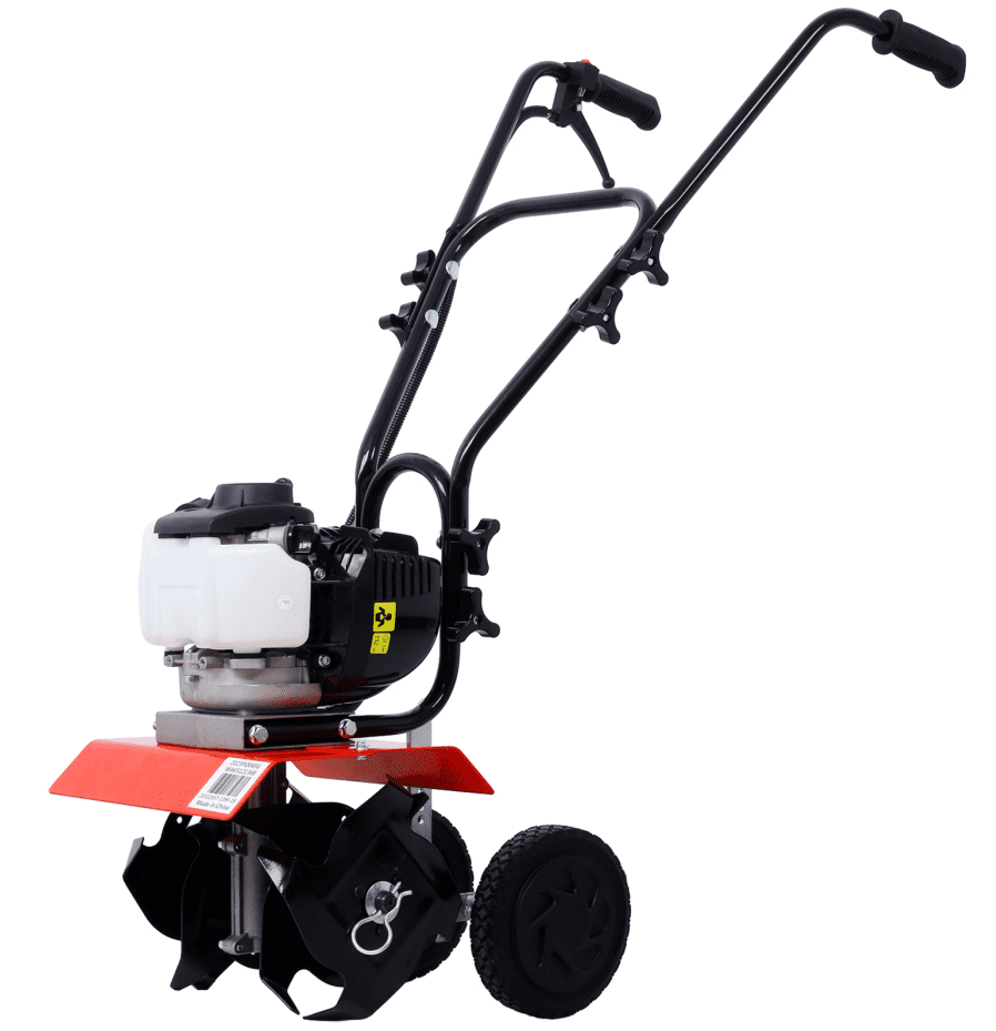 Mini Tiller 37.7cc 4-Stroke Viper Engine Gear Drive Cultivator