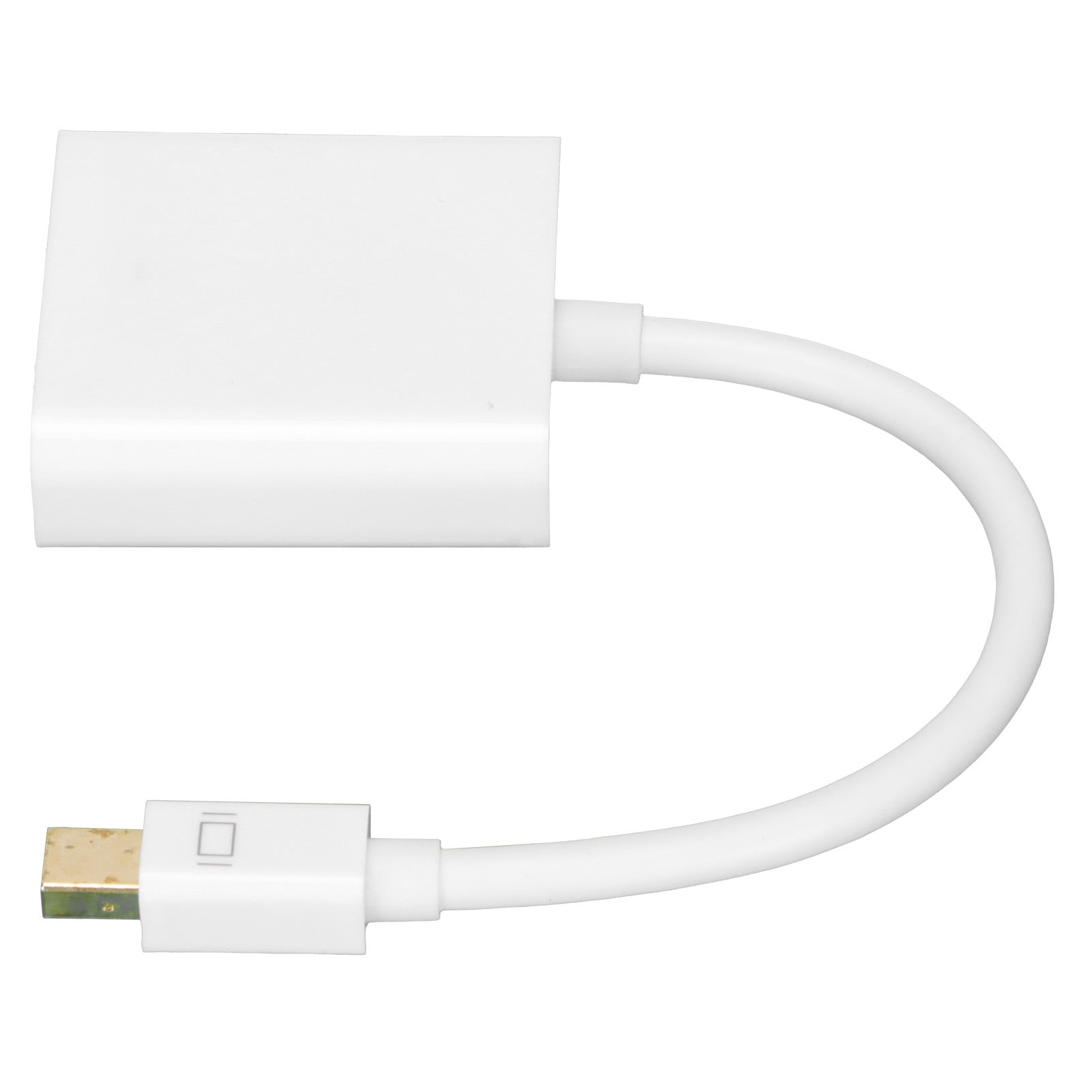 Mini To VGA Converter, Fully Compatible Support 10bit Mini DisplayPort To VGA Adapter 162MHZ VGA