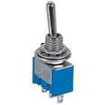 thumbnail image 1 of Mini Toggle Switch SPDT Center Off Momentary Both Sides 6 Amp, 1 of 1