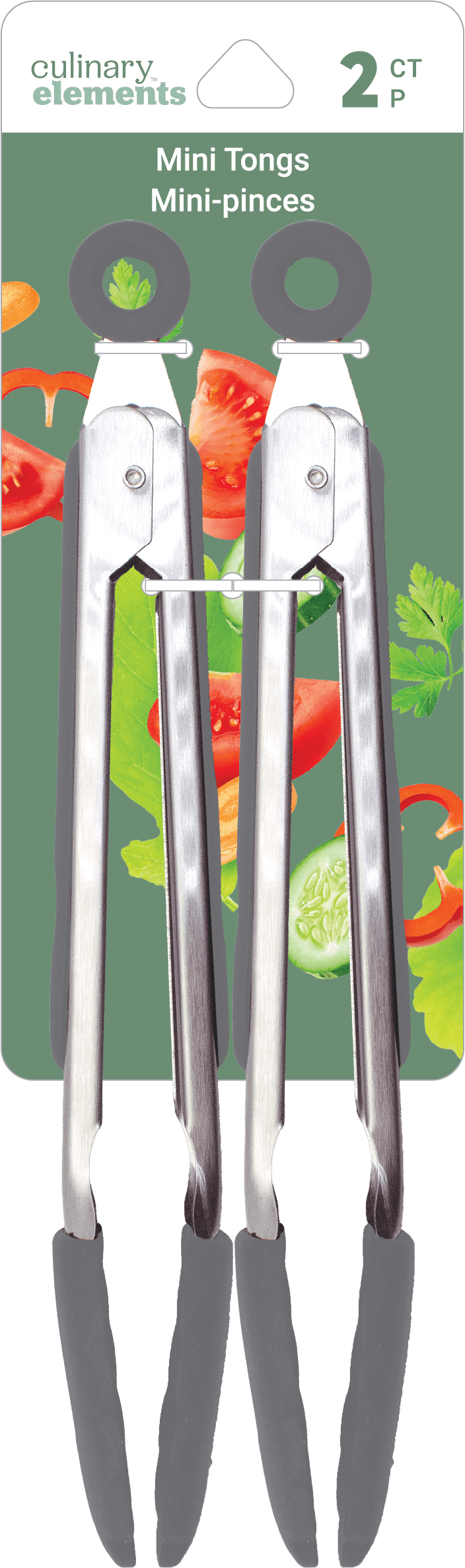 Mini Tongs 2 Count