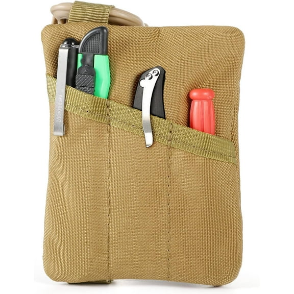 Mini Tool Pouch Pocket Organizer Nylon Storage Utility EDC Pouch Small Belt Waist Bag