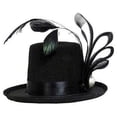 thumbnail image 1 of Mini Top Hat with Feathers, 1 of 3