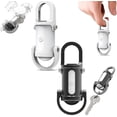 thumbnail image 1 of Mini Torch, 2025 New Mini Flashlight, Waterproof Keychain Flashlight, Rechargeable Mini Flashlight Keychain, Mini Flashlight for Emergency Power, 1200 Lumens Ultra-Bright, 1 of 10