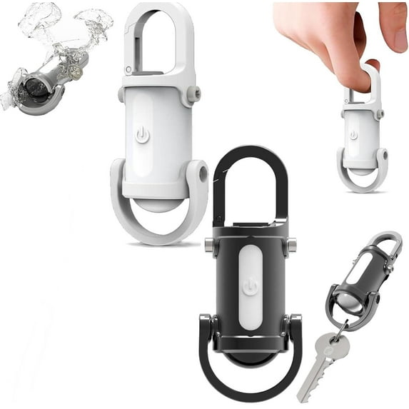 Mini Torch, 2025 New Mini Flashlight, Waterproof Keychain Flashlight, Rechargeable Mini Flashlight Keychain, Mini Flashlight for Emergency Power, 1200 Lumens Ultra-Bright