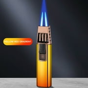 Mini Torch Lighter Windproof Jet Blue Flame Lighters Electric Lighter, Powerful Firepower Adjustable Dual-Arc Torch Lighter Bright Fire Lighter is Portable for Men