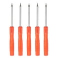thumbnail image 1 of Mini Torx Screwdriver, T2 Star Head for Electronics Repair, 5 Pack (Red), 1 of 5