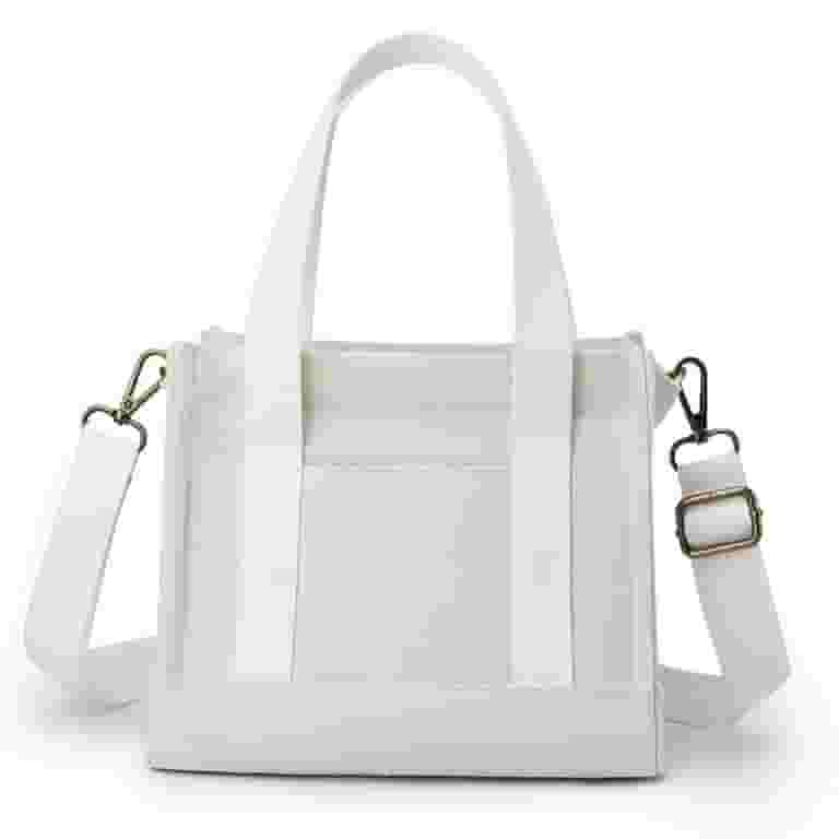 ☆☆GENERAL IDEA☆☆ WOMAN GNRL mini canvas tote bag [DUST B Mini Tote Bag for Women Canvas Purse with Portfolio Tote Bag