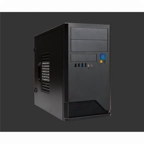 Mini Tower Case - Black - Micro-ATX - Compact Design
