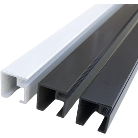 Mini Track Screen in Porch Kit - Low Profile Aluminum Frame - White, 25 Sticks, 300 Screws, 300-Ft Spline