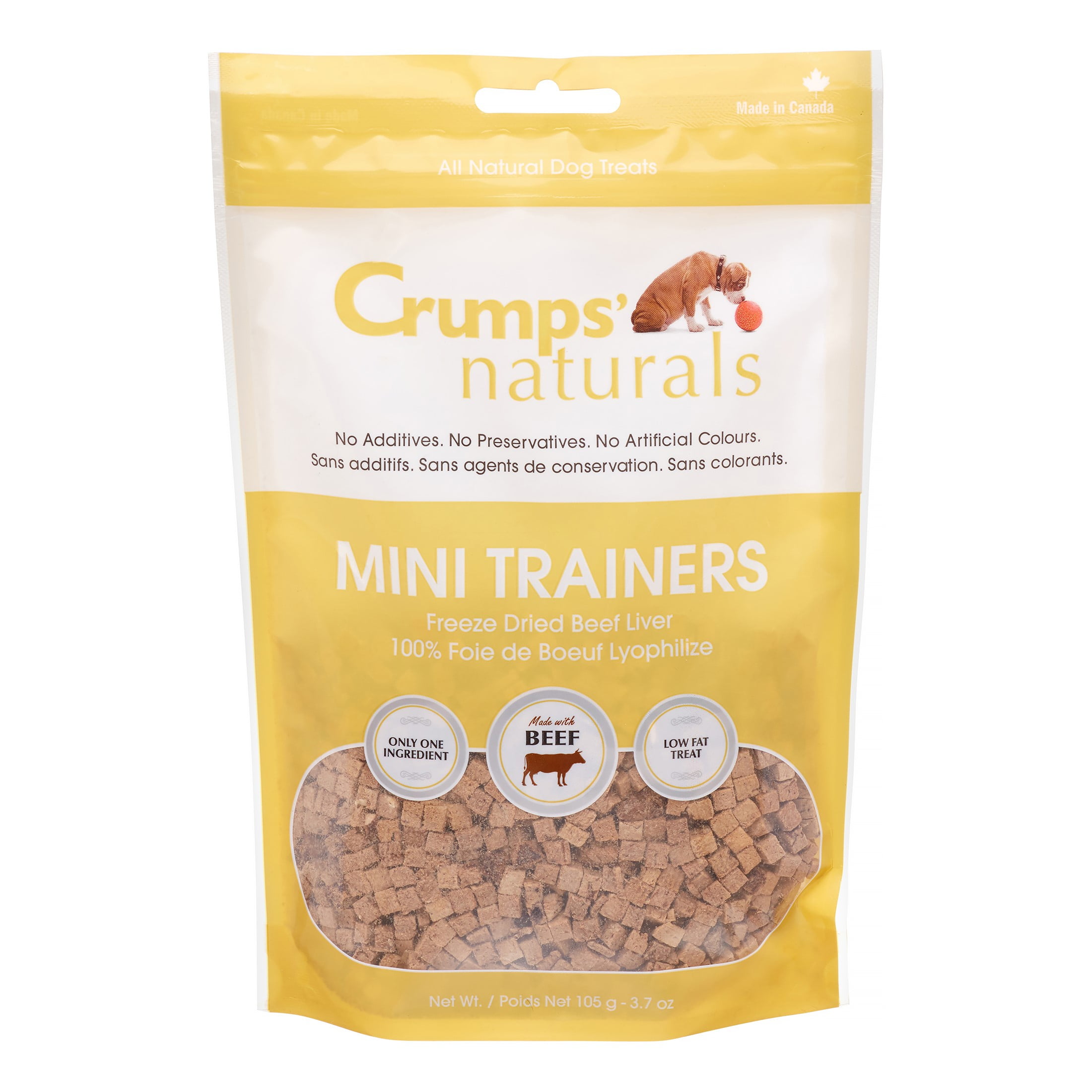 Mini Trainers Freeze Dried Beef Liver 3.7 Oz