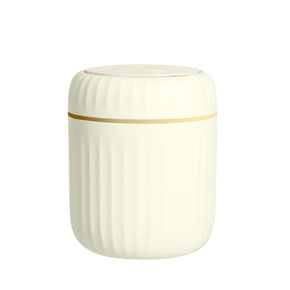 Mini Trash Can with Lid, Desktop Small Recycling Cute Trash Can, 2.2L/0.58 Gallon Suitable for Office Bathroom, Kitchen, Living Room, Bedroom, Green Mohdy