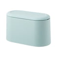 thumbnail image 1 of Mini Trash Can with Lid Removable Small Garbage Bin for Bathroom Kitchen Desk Office Countertop Wastebasket Tiny Plastic Dustbin for Car Bedroom Coffee Table Lint Disposal, 1 of 8